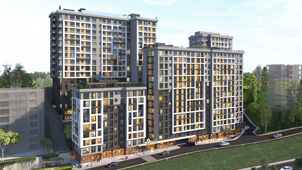 Genyap Link Apartments At Kâğıthane Стамбул