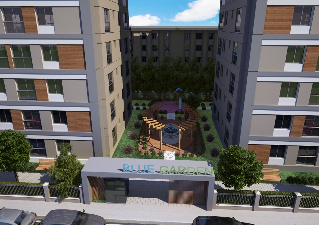 Blue Garden Apartments In Küçükçekmece