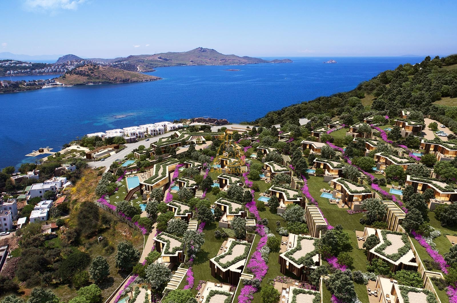 Types of Bodrum real estate available on Alkhailtr