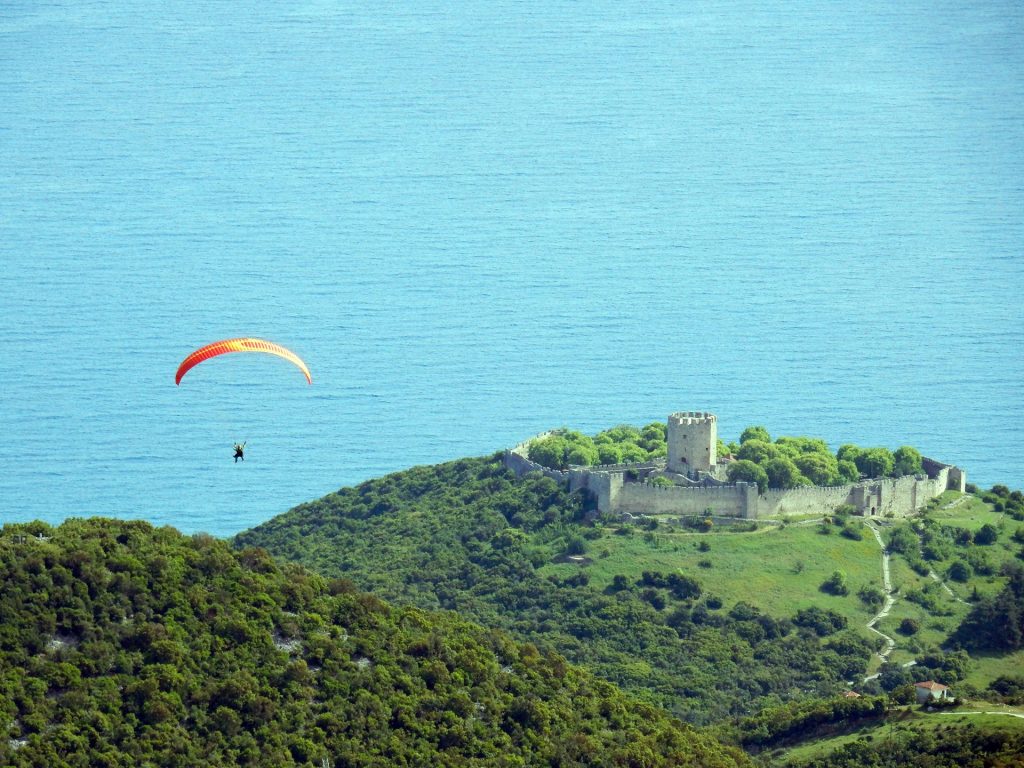 Paragliding From Olympus
