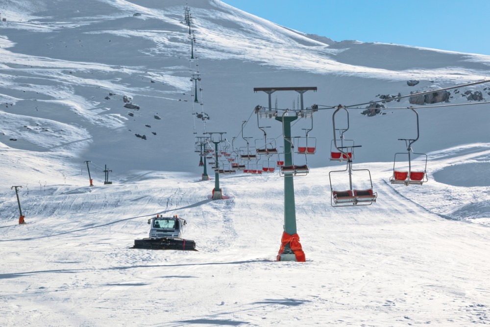 التزلج في Saklikent