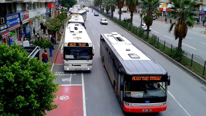 Transportsystem in Alanya