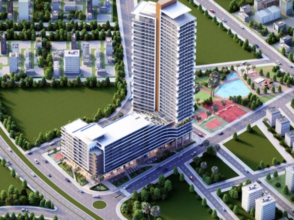 Ikon Tower Apartments in Bornova, Izmir