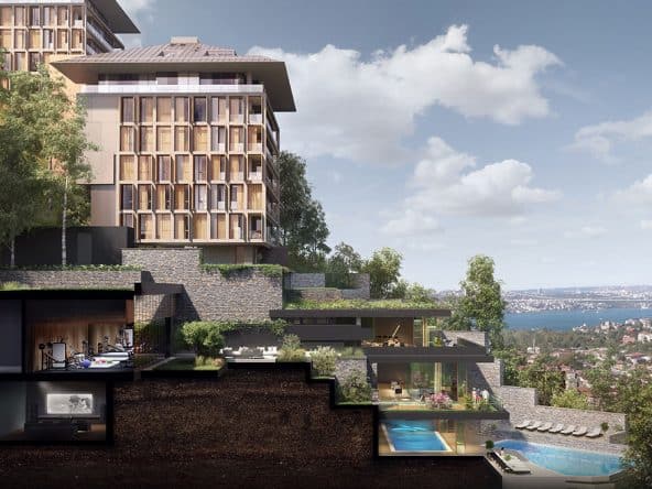 Nef Kandilli 公寓在伊斯坦布尔乌斯库达尔