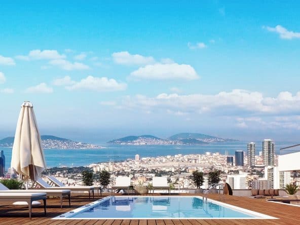 伊斯坦布尔彭迪克的 Siltas Panorama Apartments