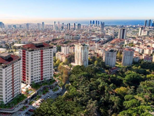 آپارتمان رویال گاردن Yakacik در کارتال، استانبول