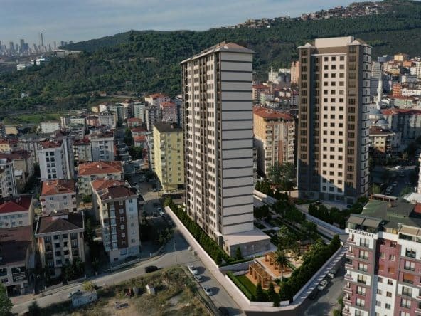 Zumrut Evelri Apartments in Maltepe, Istanbul